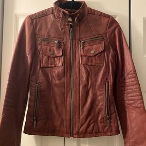 Michael Kors 100% Leather Jacket